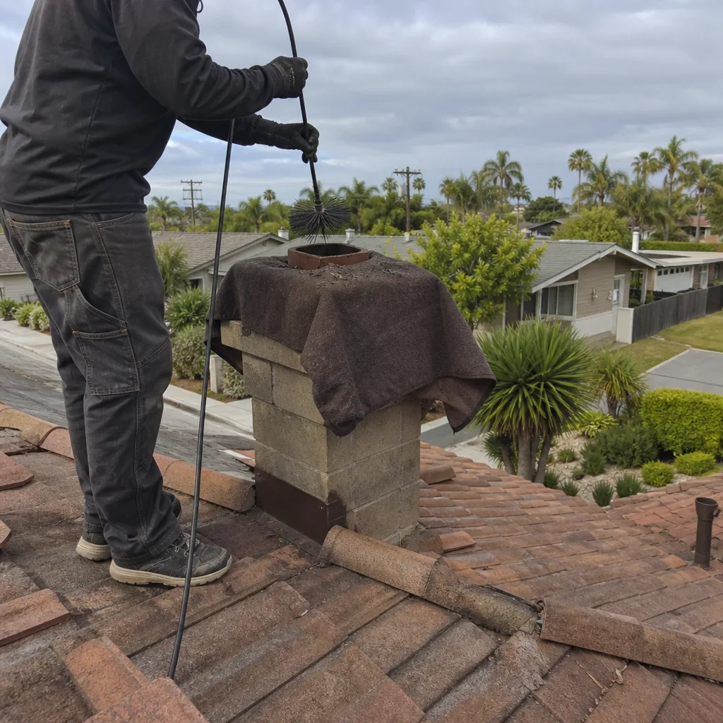 Chimney Cleaning & Sweep in Cypress