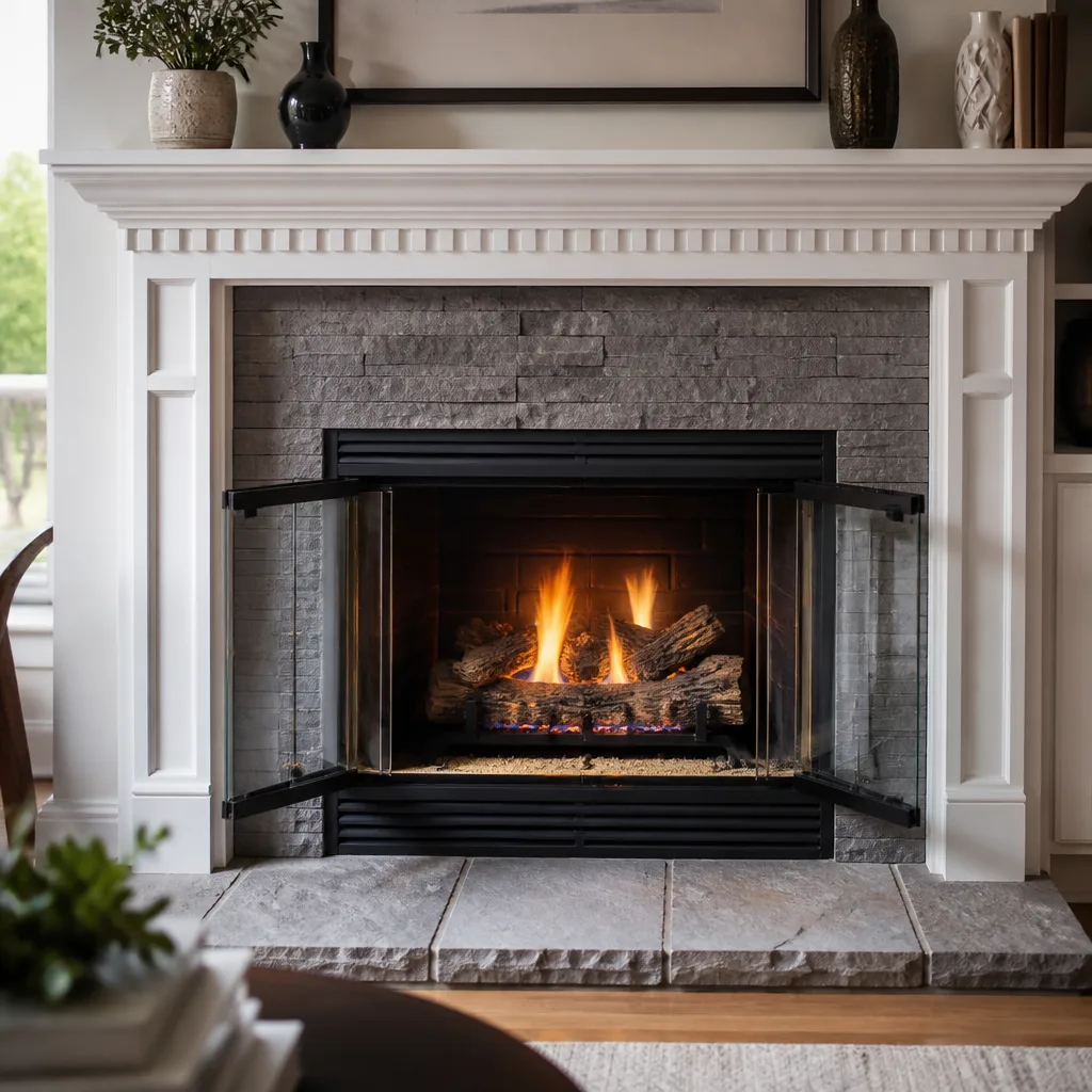 Gas fireplace service